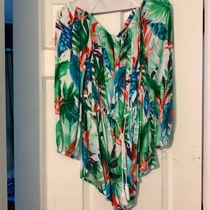 Off the shoulder romper